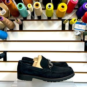 Salvatore Ferragamo Masters Suede loafers